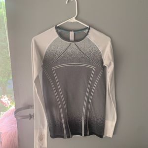 Ivviva Girls Black, White, and Grey Long Sleeve